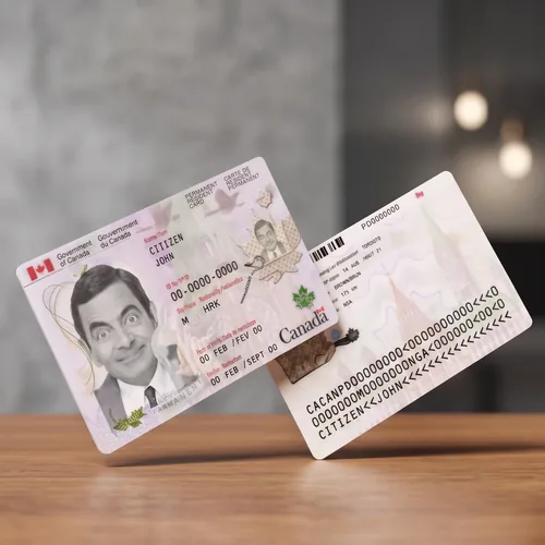 Residence Permit PSD Templates